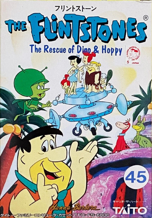 The Flintstones The Rescue of Dino & Hoppy FC Box Art.png