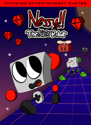 Nessy the NES Robot NES Box Art.png