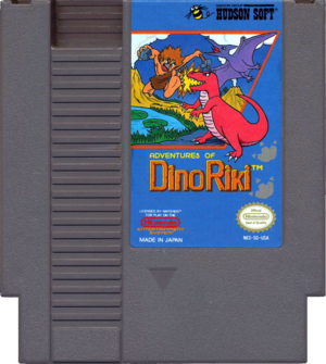 Adventures of Dino Riki NA NES Cartridge.png