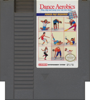 Dance Aerobics NA NES Cartridge.png